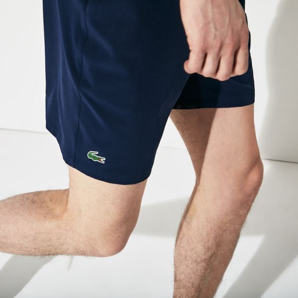 Lacoste SPORT Tennis Stretch Shorts Pánské - Kraťasy Tmavě Blankyt Blankyt | CZ-t5dHvr